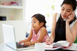 home-based business means being an entrepreneur and a parent