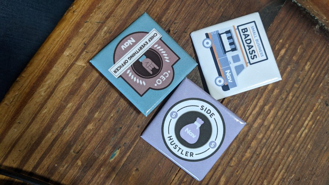 Grab a button!