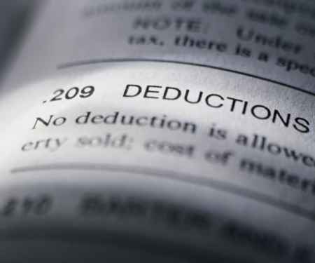Applying All the Right Deductions to Increase That Return